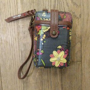 Sakroots Women's Wristlet / Crossbody Bag New without Tags